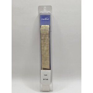 New Cardinal Gold Tone Expansion Watch Band Strap - Universal Fit 7435